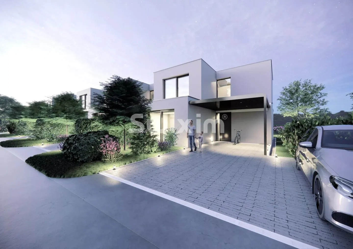 Villa d'angolo HPE a Veyrier, A - Foto 2 di 6