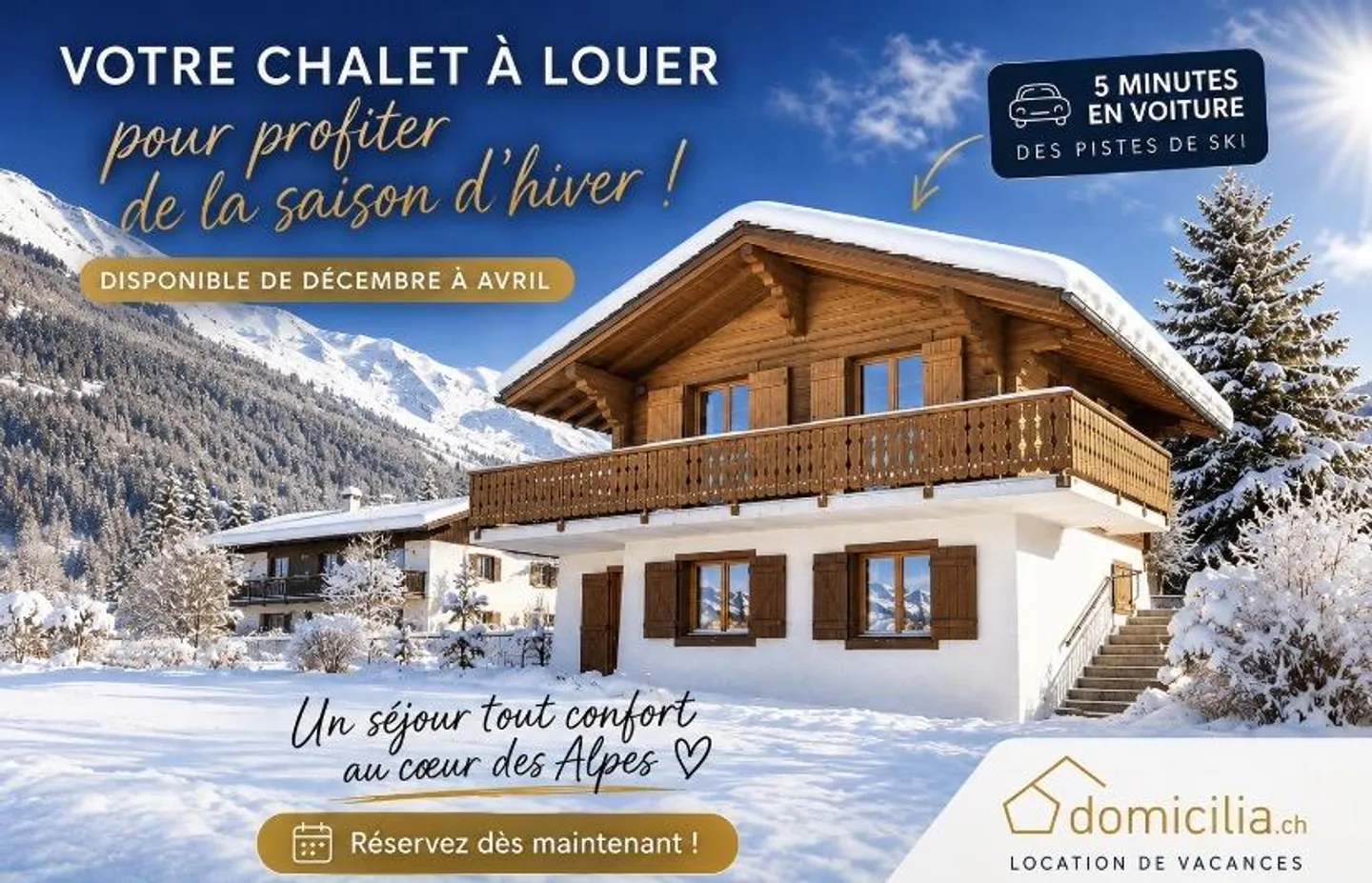 Affitti per le vacanze: Chalet St-Mauricci - 6 persone - Foto 1 di 13