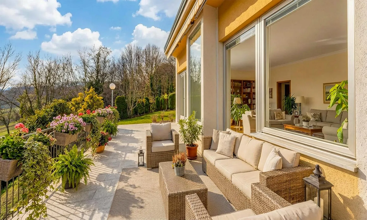 SUPERBE VILLA DE 5,5 PIÈCES AVEC GRAND JARDIN À STABIO - Photo 2 sur 10