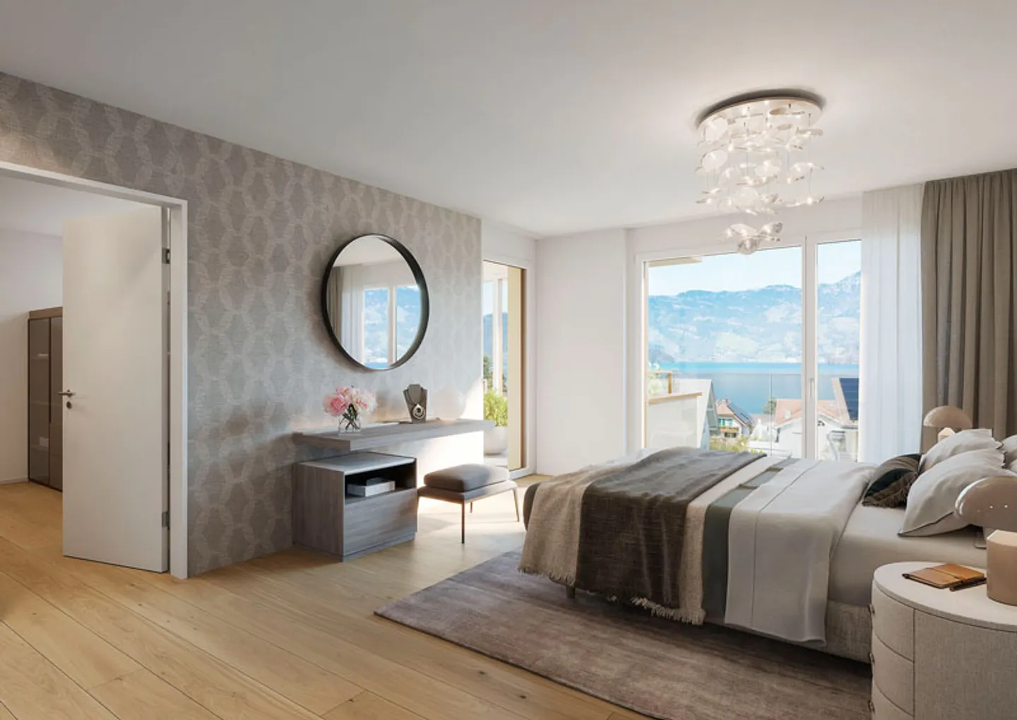 Appartement moderne avec vue sur le lac - Photo 3 sur 5