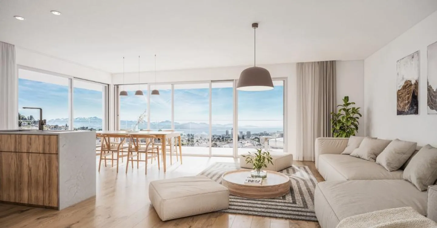 AN DEN GATES VON LAUSANNE — Neue 4,5-Zimmer-Wohnung · Terrasse und Garten - Foto 2 von 8