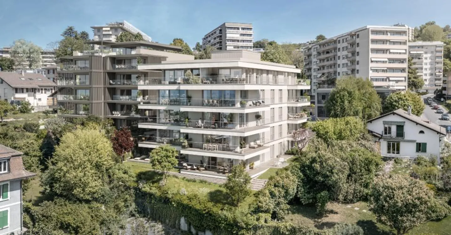 AN DEN GATES VON LAUSANNE — Neue 4,5-Zimmer-Wohnung · Terrasse und Garten - Foto 3 von 8
