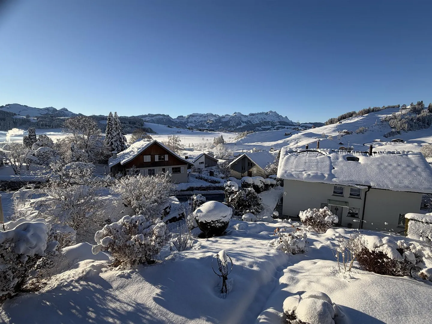 Frisch renoviertes Einfamilienhaus an Traumlage mit Alpstein-Panorama - Foto 1 von 5