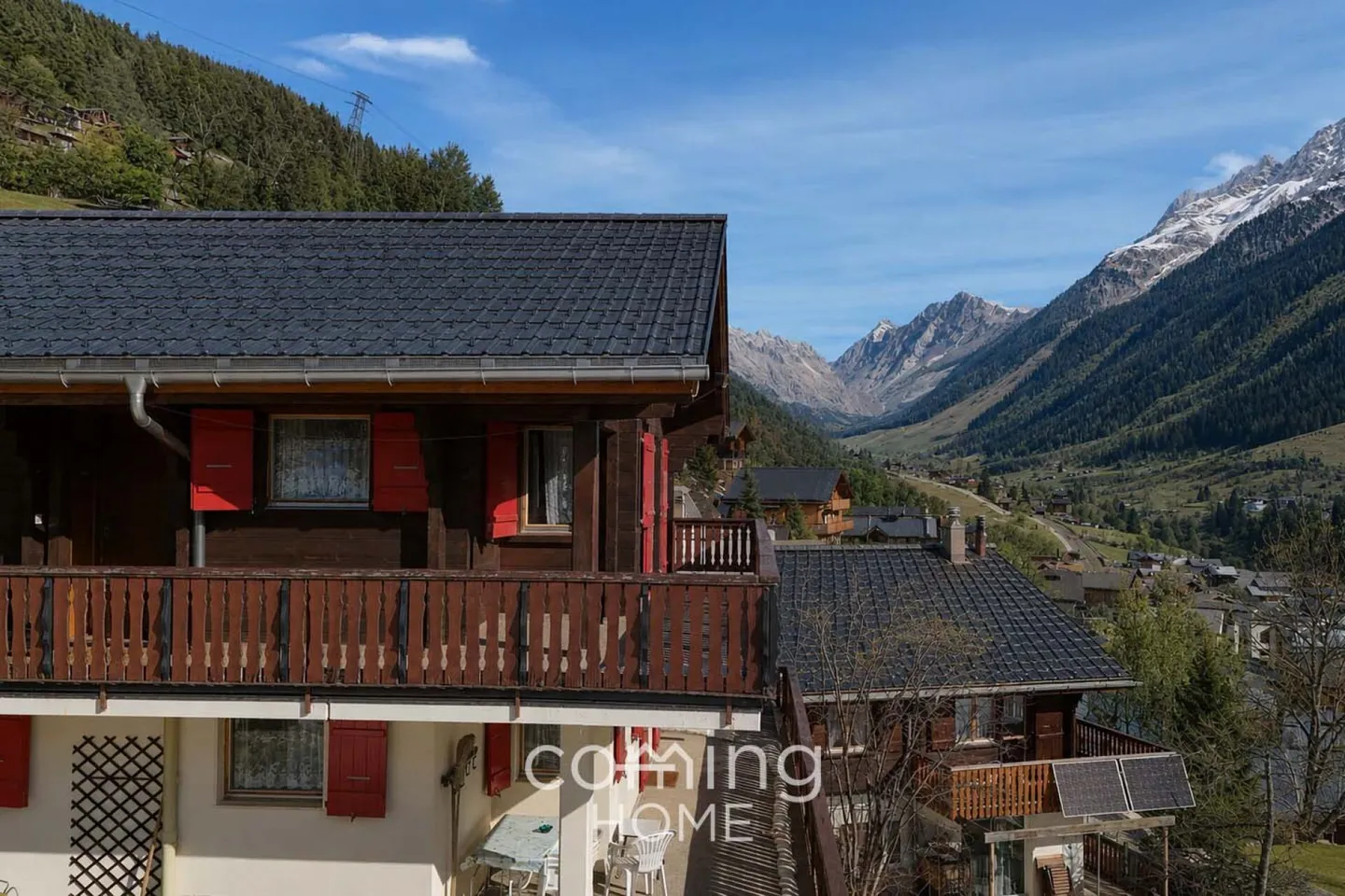 Chalet mit 2 Drei-Zimmer-Wohnungen und Panoramablick auf die Berge - Zweitwohnung im Lötschental VS - Foto 17 von 26