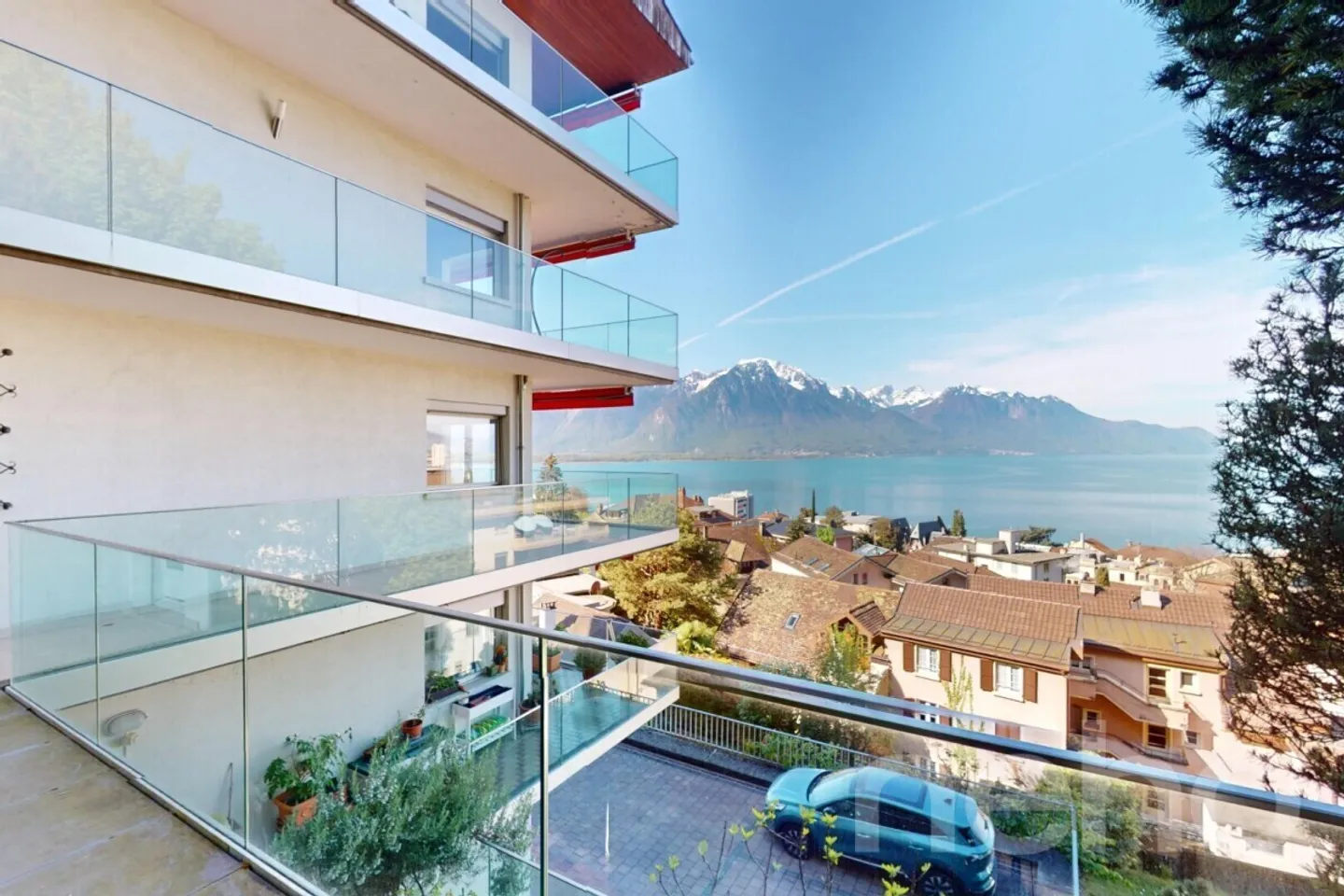 Montreux - Appartamento con vista panoramica sul lago e terrazza - Foto 3 di 13