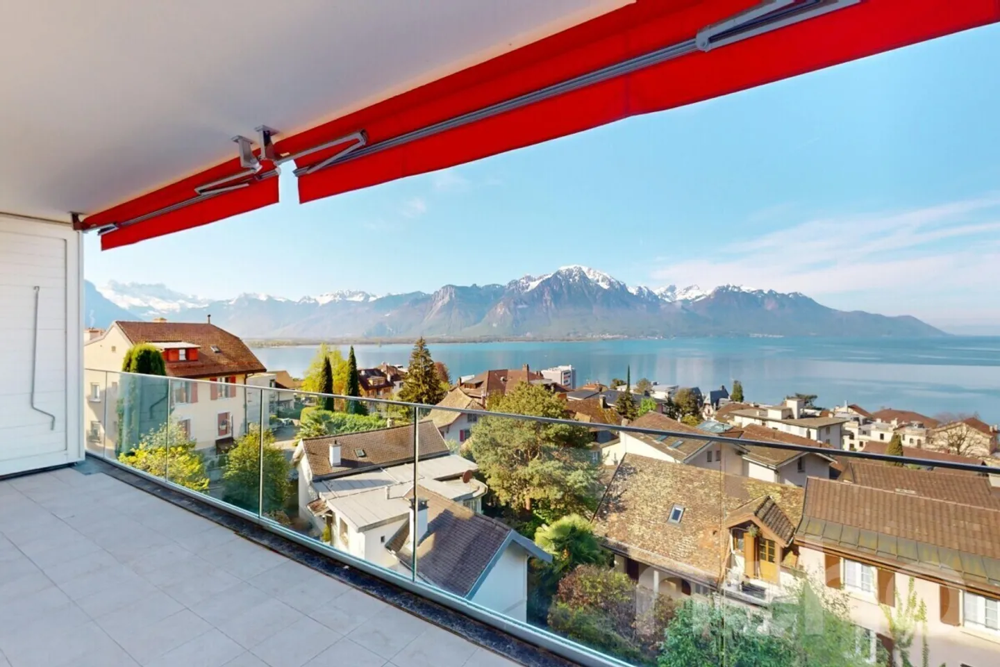 Montreux - Appartamento con vista panoramica sul lago e terrazza - Foto 11 di 13