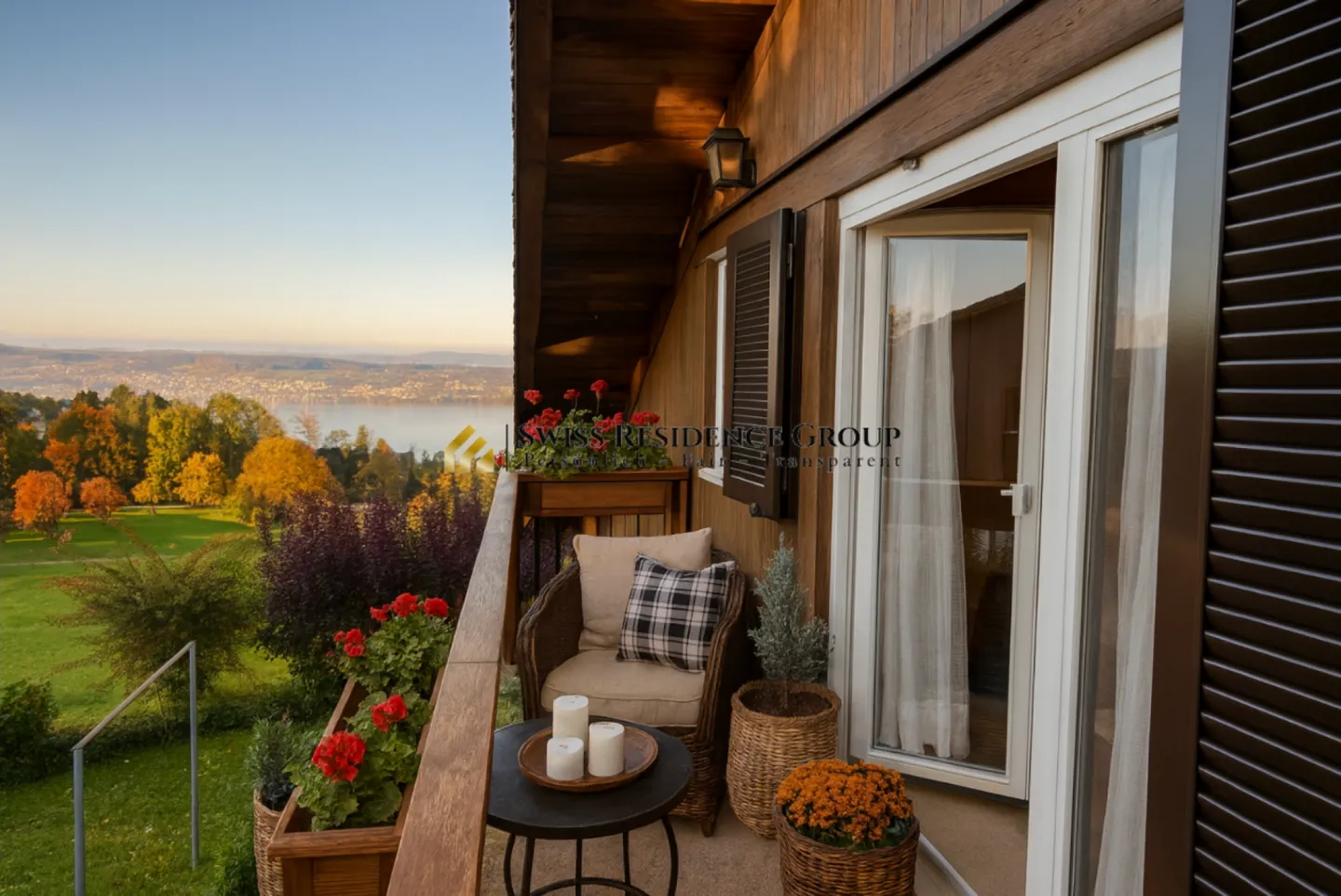 Maison individuelle ensoleillée avec beaucoup d'espace, de tranquillité, de charme et vue sur le lac dégagée - Photo 2 sur 12