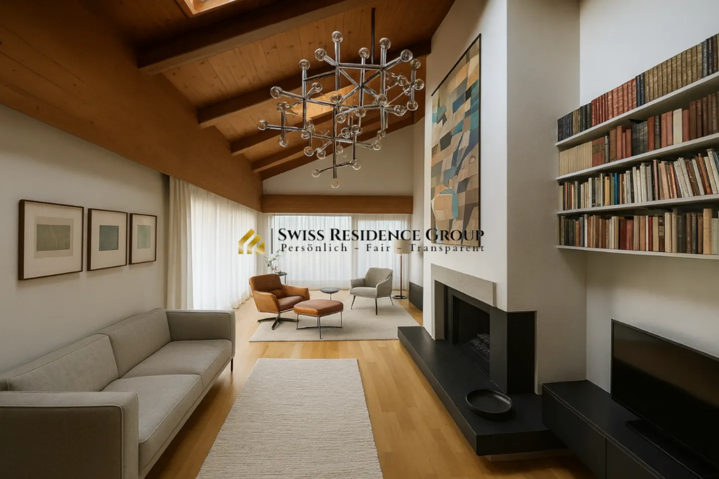 Maison individuelle ensoleillée avec beaucoup d'espace, de tranquillité, de charme et vue sur le lac dégagée - Photo 8 sur 12