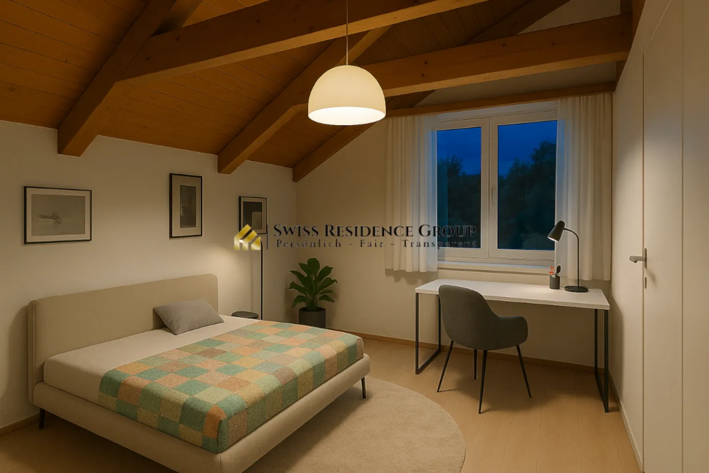 Maison individuelle ensoleillée avec beaucoup d'espace, de tranquillité, de charme et vue sur le lac dégagée - Photo 10 sur 12