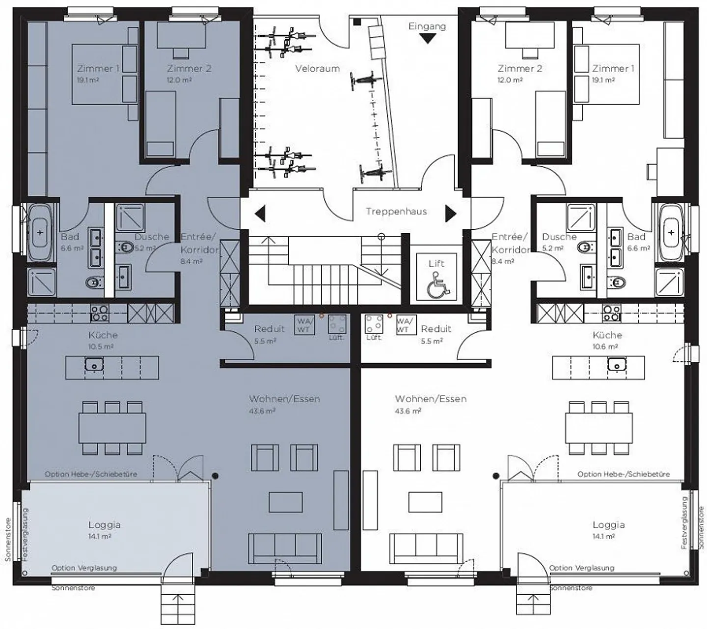 Apartment with sunny loggia and garden seating area - Photo 10 of 10