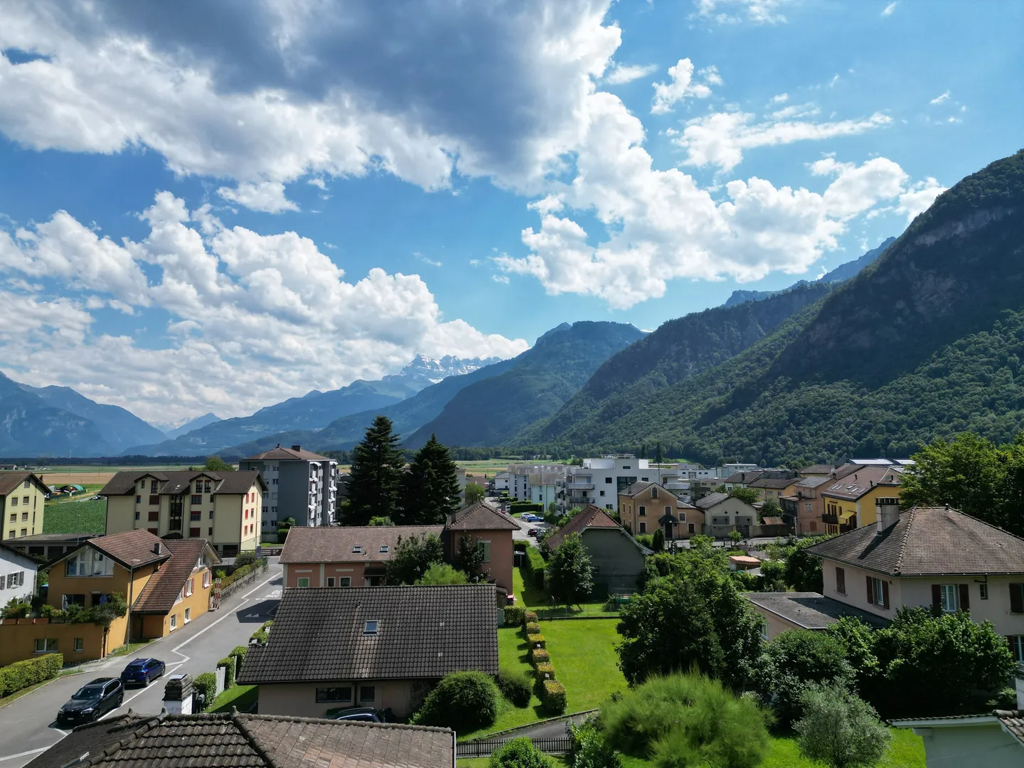 Nuovo complesso residenziale con 8 appartamenti e vista sulle Dents du Midi - Foto 3 di 6