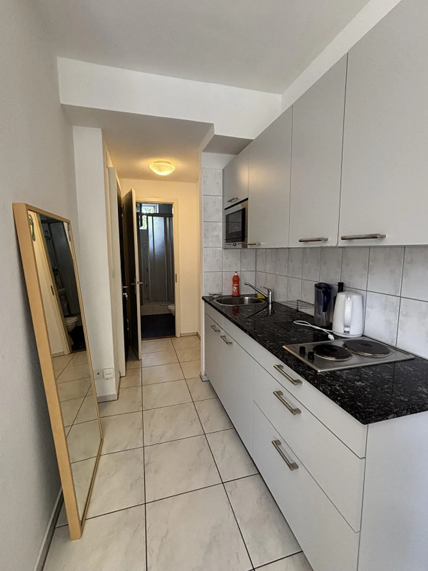 Untermiete möblierte 1-Zimmer-Wohnung (befristet) in Zürich Idaplatz - Foto 3 von 4