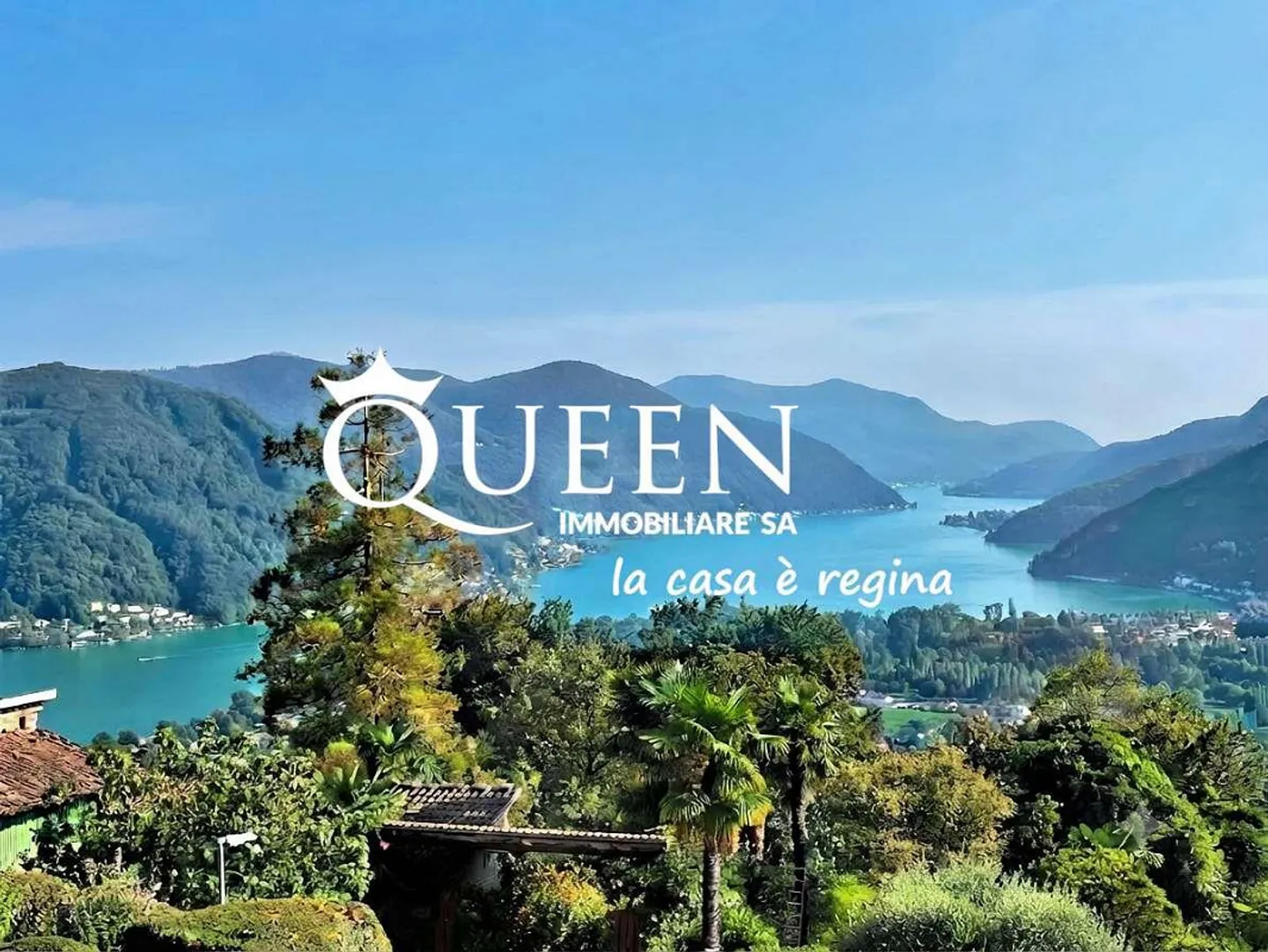 Vernate : terrain constructible de 495 m² avec vue sur le lac et projet approuvé - Photo 1 sur 4
