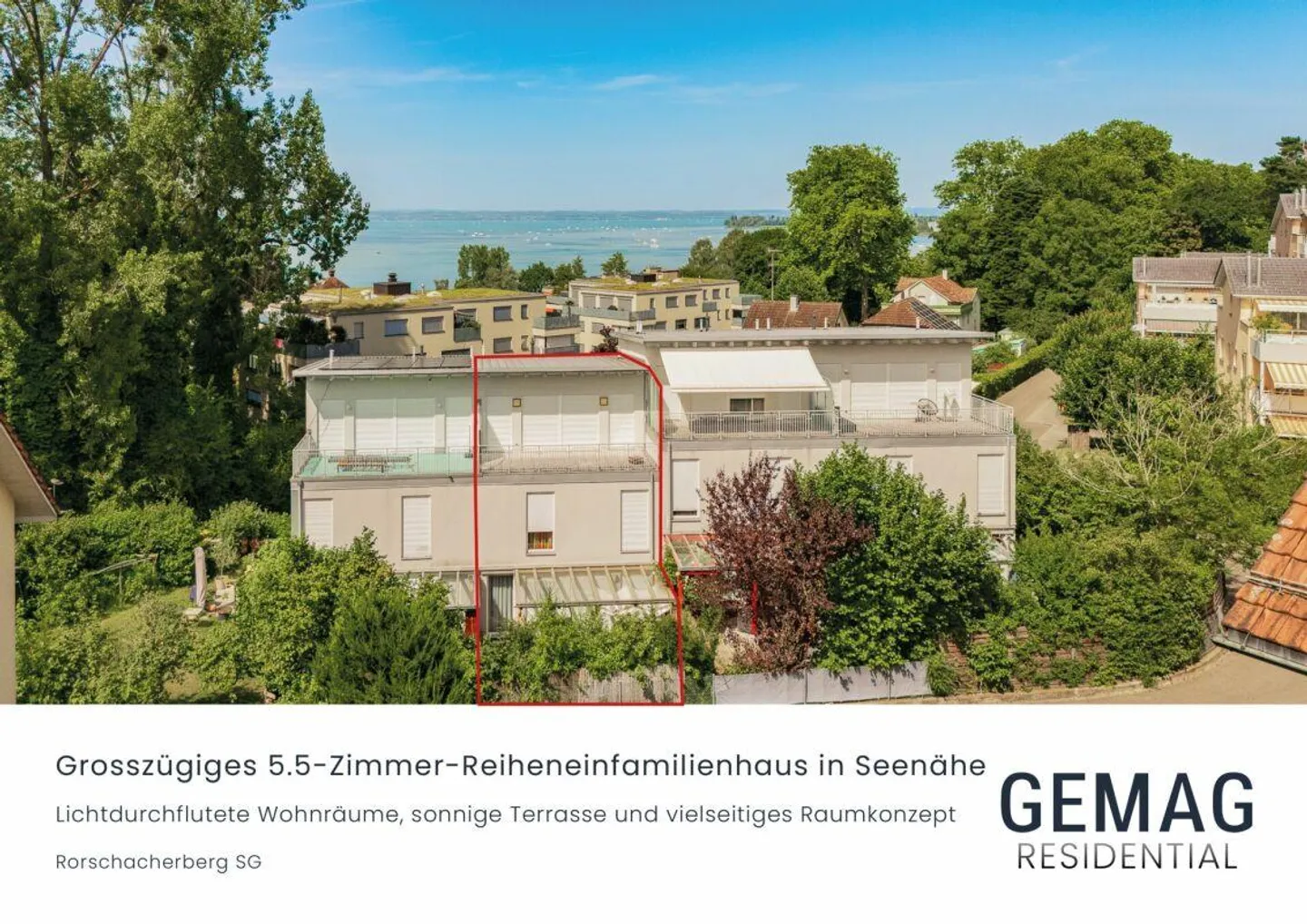 Ampia casa unifamiliare a schiera di 5,5 locali vicino al lago - Foto 1 di 14