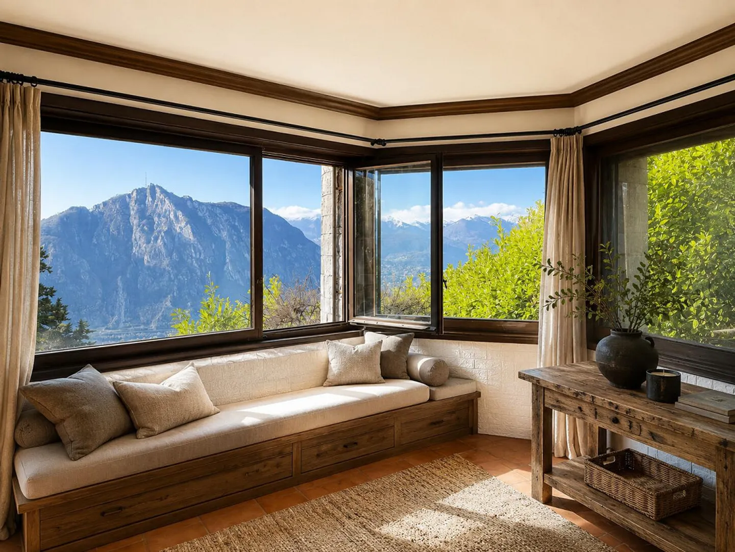 SPACIOUS 4.5-ROOM HOUSE WITH SPECTACULAR LAKE VIEW IN AROGNO - Photo 5 of 9