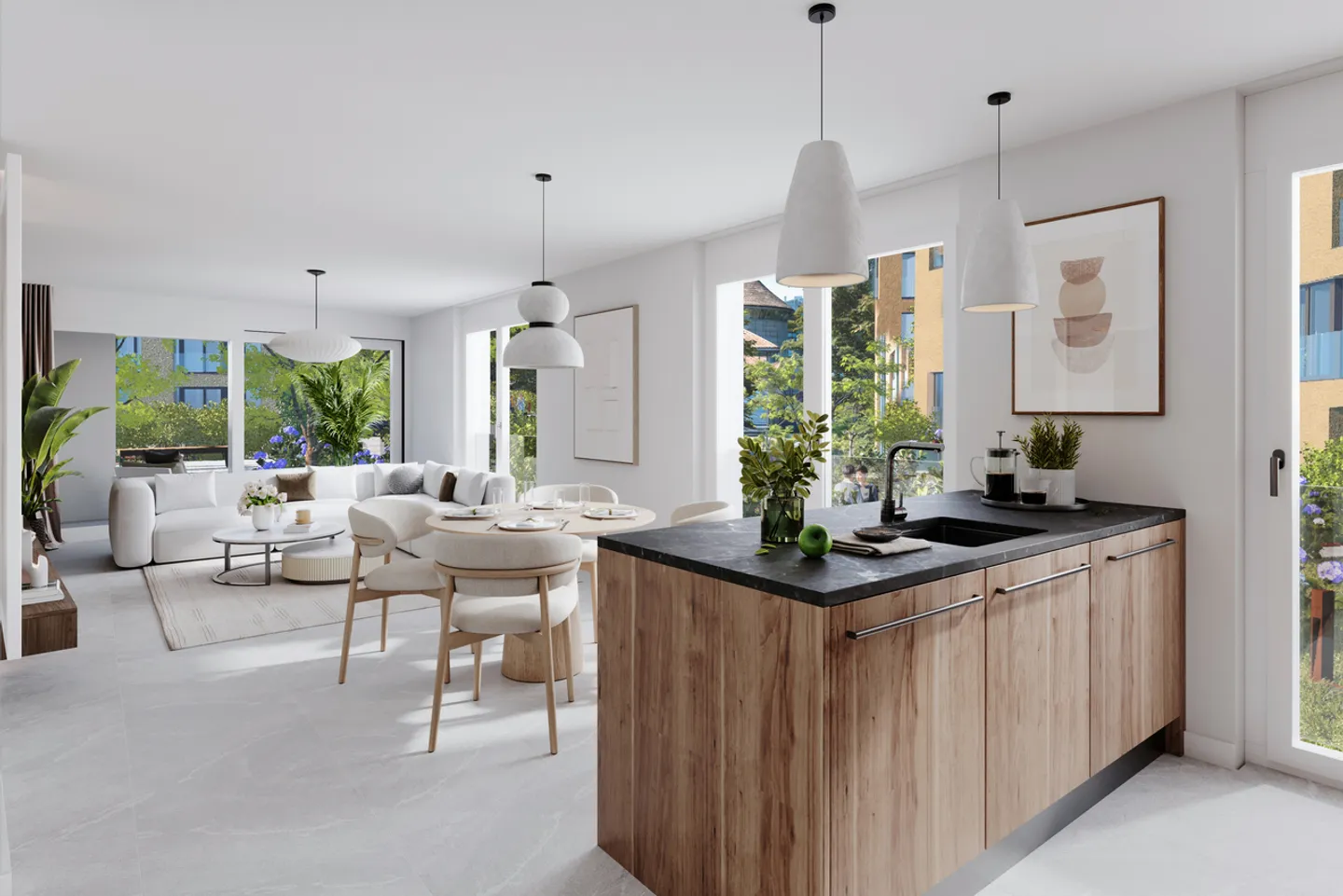 Charmante Attikawohnung in Le Landeron - Foto 9 von 9