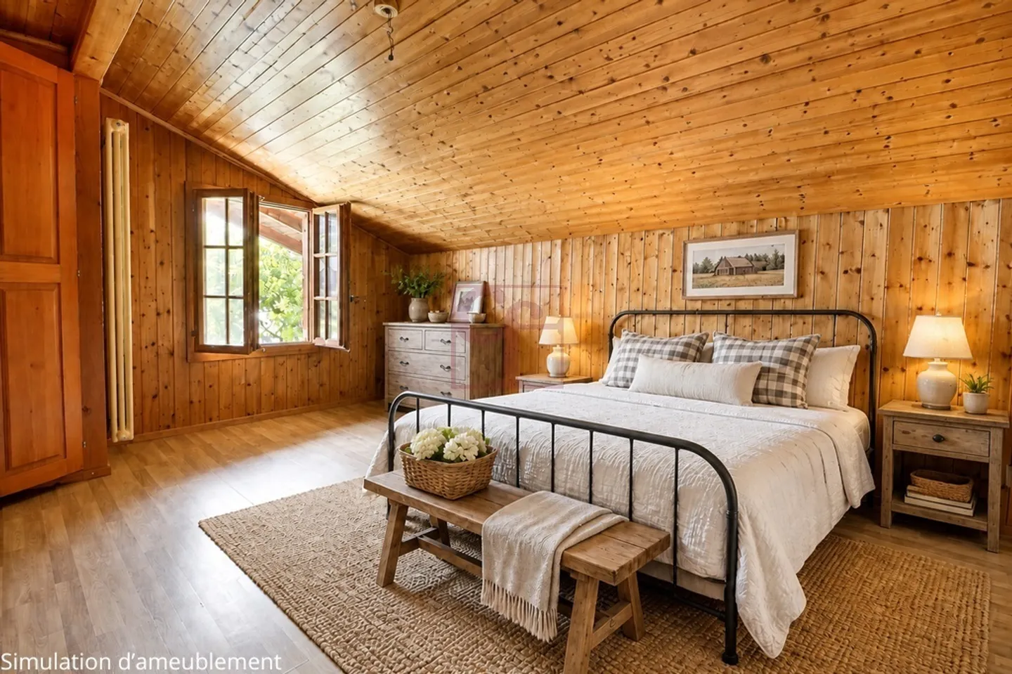 Chalet autentico in legno di 6 stanze a Pringy - Foto 7 di 13