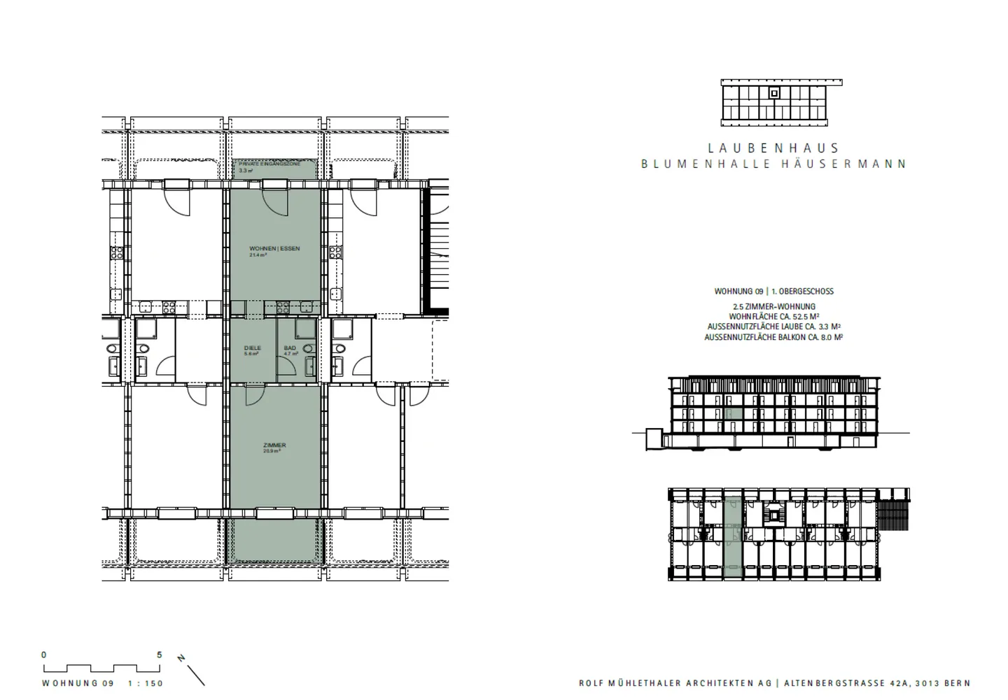Modernes 2.5-Zimmer Apartment - Foto 8 von 8