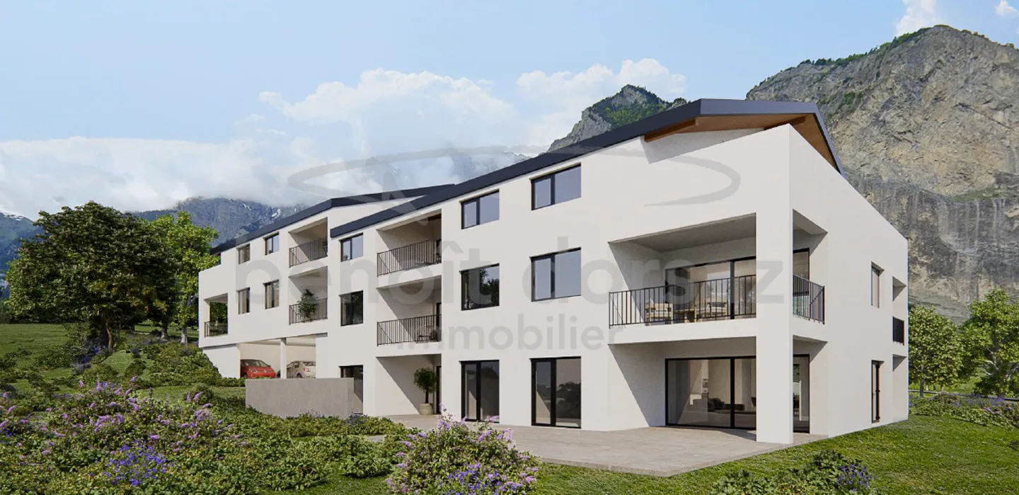 New 5.5 Room Apartment in Chamoson - Photo 5 of 6