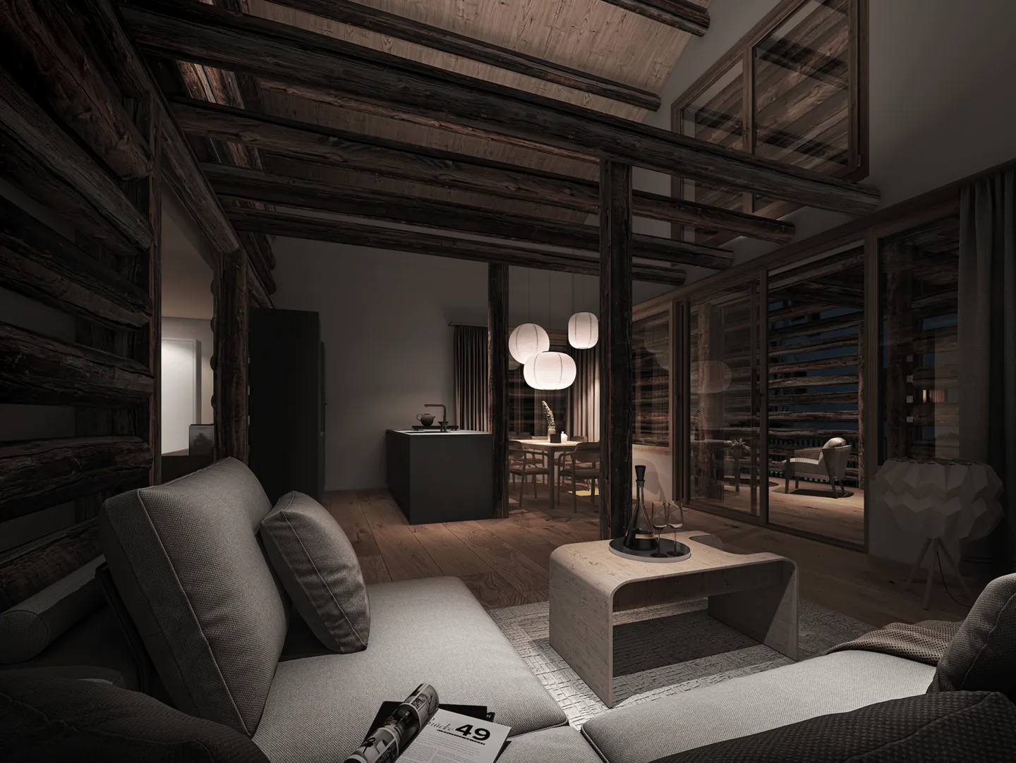 Construction Start Completed Casa dil Clavau Vegl – Modern Living Meets Alpine Tradition (Second Home) - Photo 1 of 4