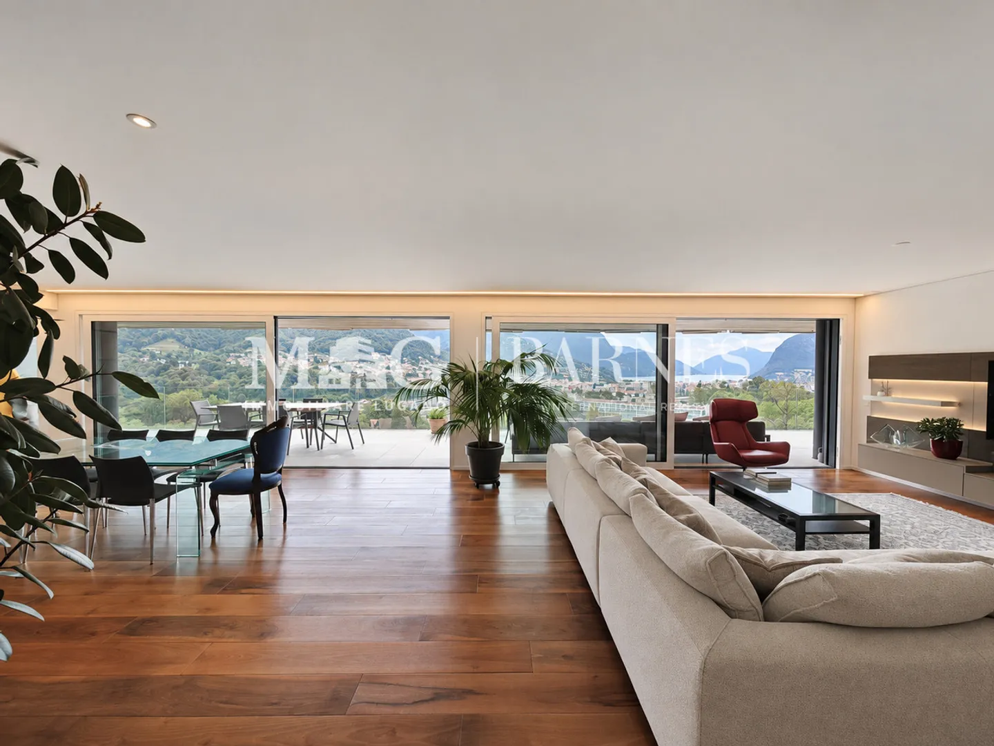 Lugano, Canobbio: Modern 4.5 Room Penthouse with Lake View and Large Terrace - Photo 1 of 8