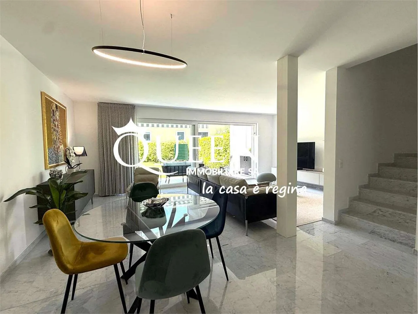 Montagnola : villa moderne de 5,5 pièces dans la verdure avec jardin - Photo 5 sur 13