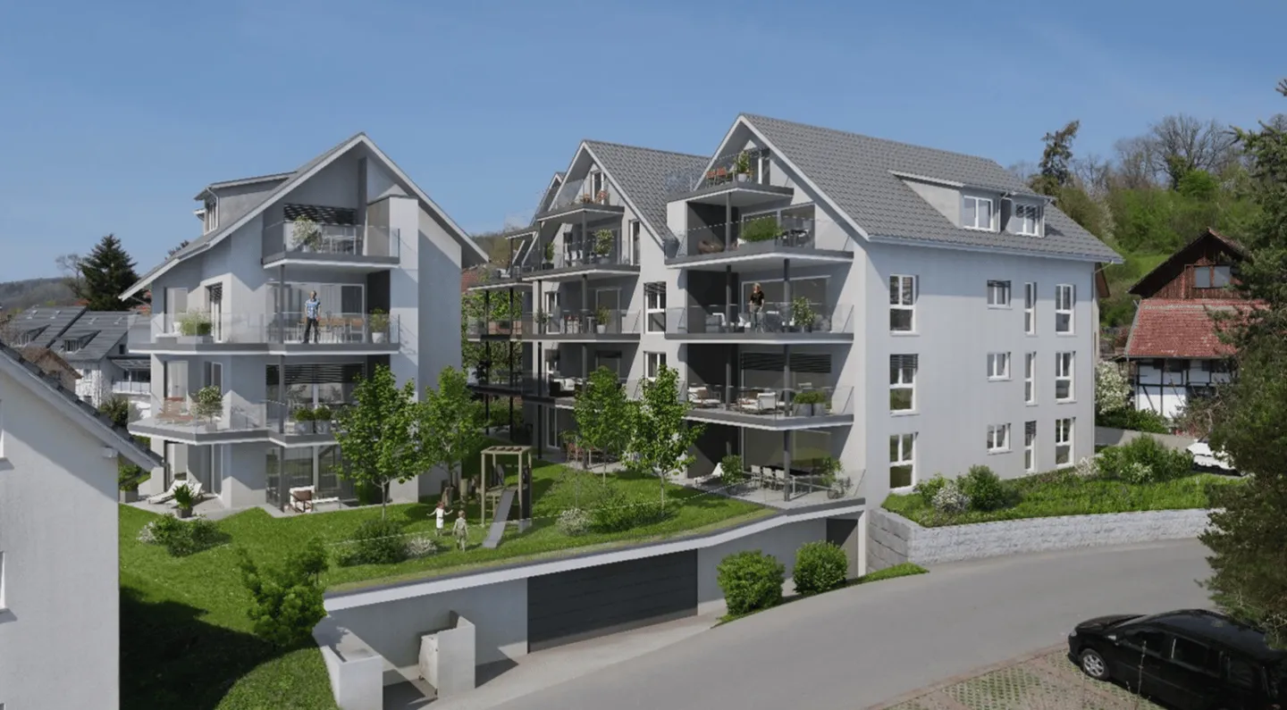 Gartenwohnung in steuergünstige Gemeinde mit hohen Ausbaustandard - Foto 2 von 15