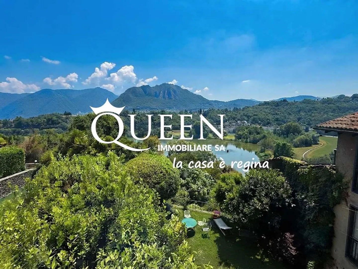 Muzzano : magnifique villa avec charme, 6,5 pièces avec vue sur le lac et grand jardin - Photo 12 sur 13