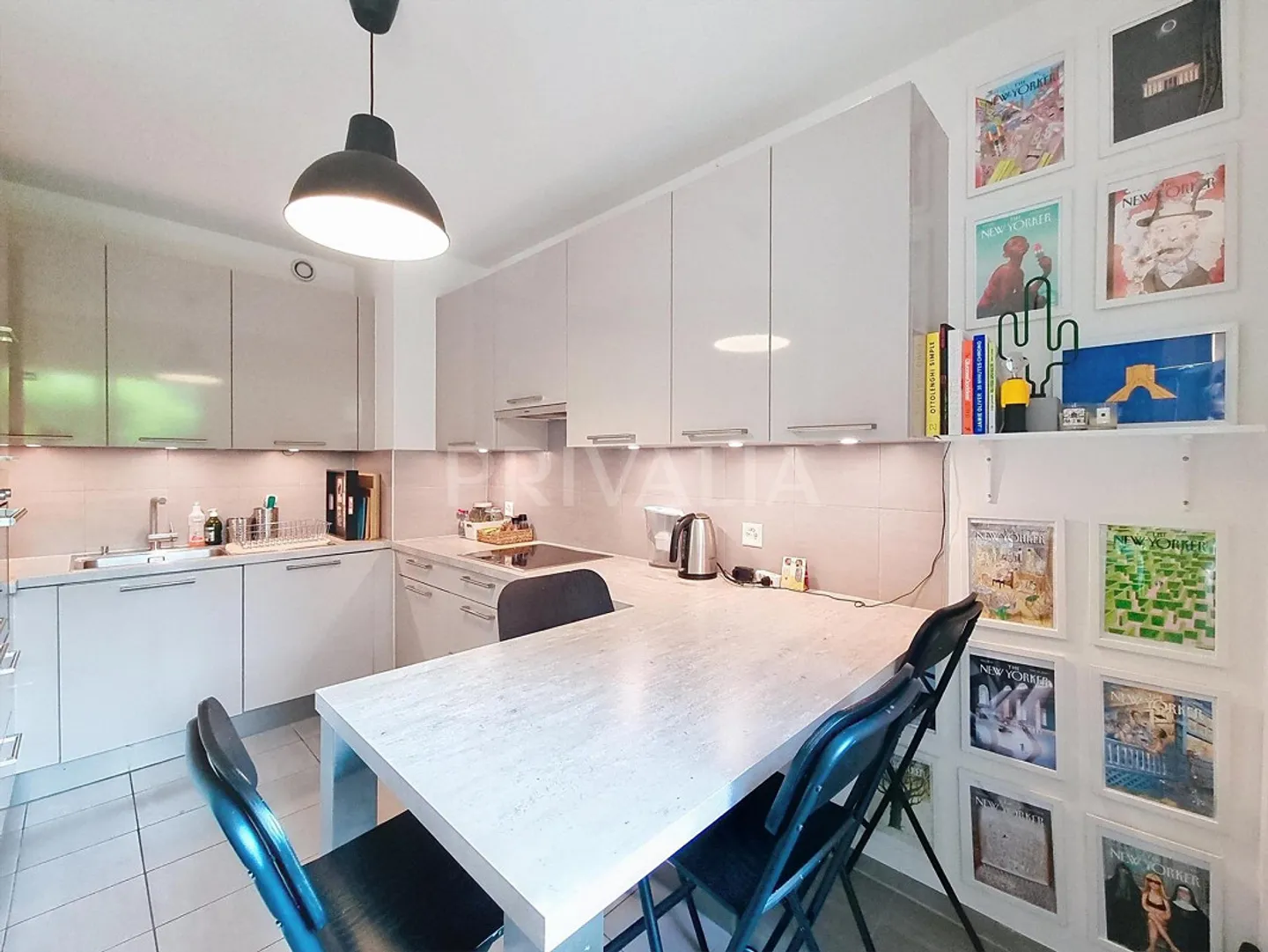 Schöne, moderne möblierte Wohnung im Erdgeschoss mit Terrassen - Foto 4 von 9