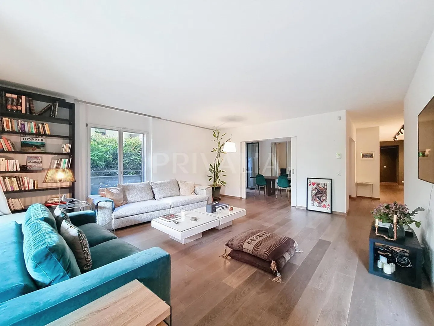 Schöne, moderne möblierte Wohnung im Erdgeschoss mit Terrassen - Foto 1 von 9