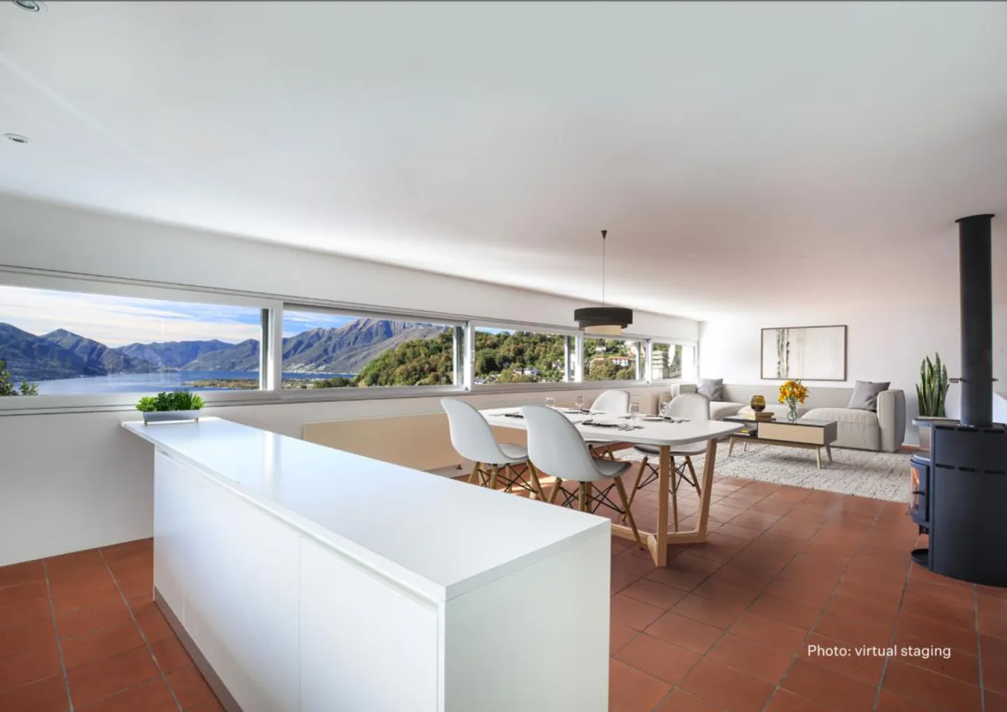 GORDOLA / GORDEMO - Magnificent lake view just steps from the center - Photo 2 of 18