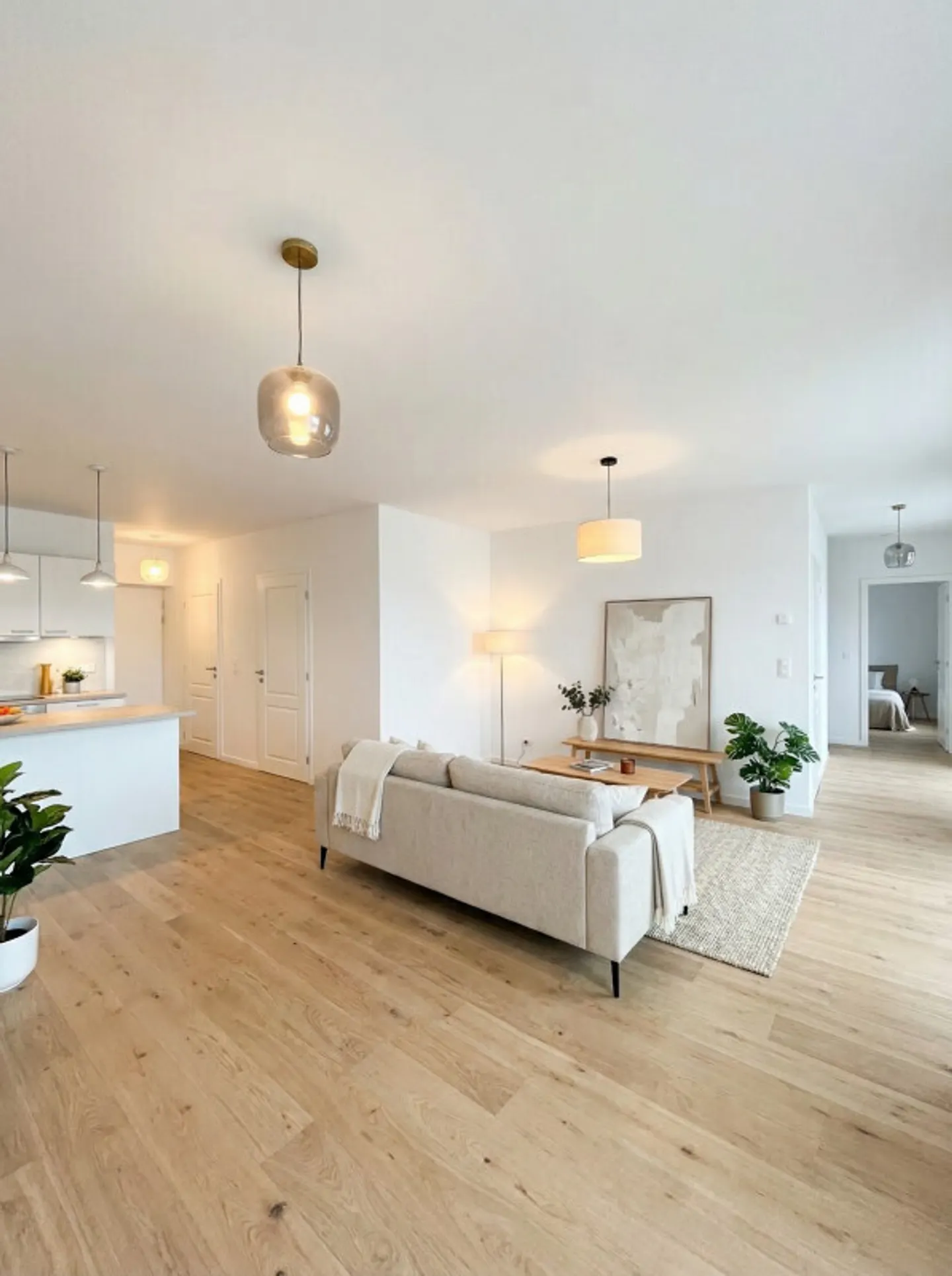 Zeitgemäße Wohnung mit Garten - Foto 2 von 8