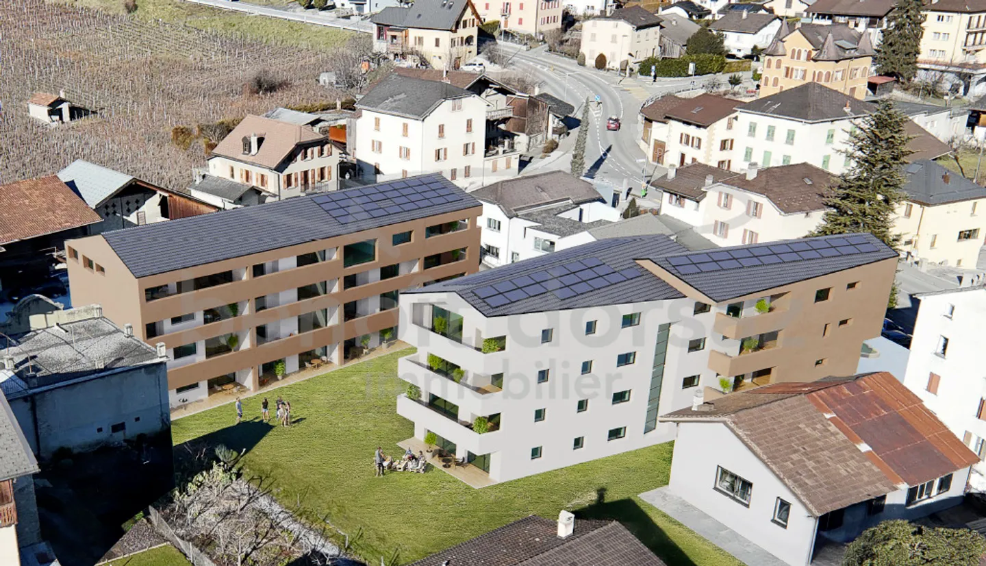 Nouvel appartement 3,5 pièces à Leytron - Photo 2 sur 4