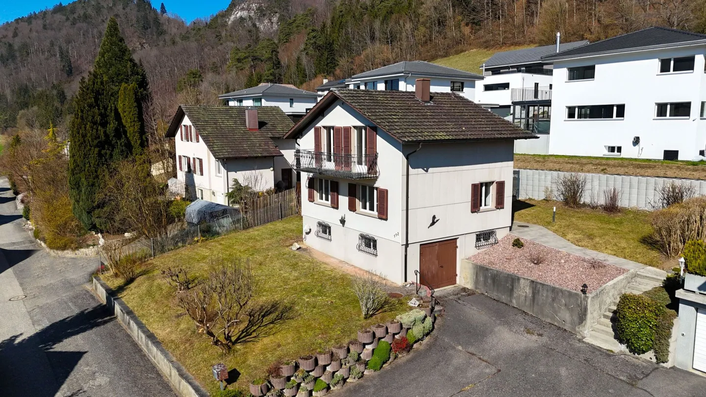 Maison individuelle de 4,5 pièces avec vue imprenable à Holderbank SO - Photo 12 sur 13