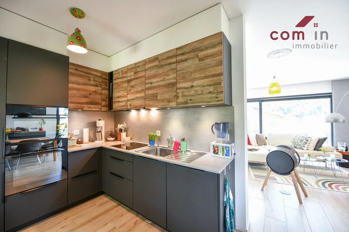 GRIMISUAT, 6-Zimmer-Villa, 2023 renoviert, sonnendurchflutet - Garten mit Bäumen - Foto 4 von 25