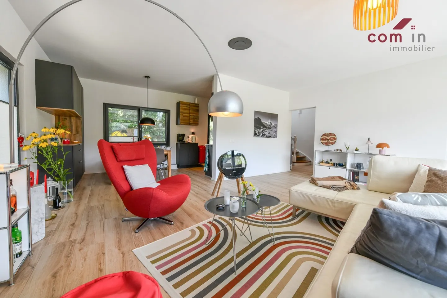 GRIMISUAT, 6-Zimmer-Villa, 2023 renoviert, sonnendurchflutet - Garten mit Bäumen - Foto 6 von 25