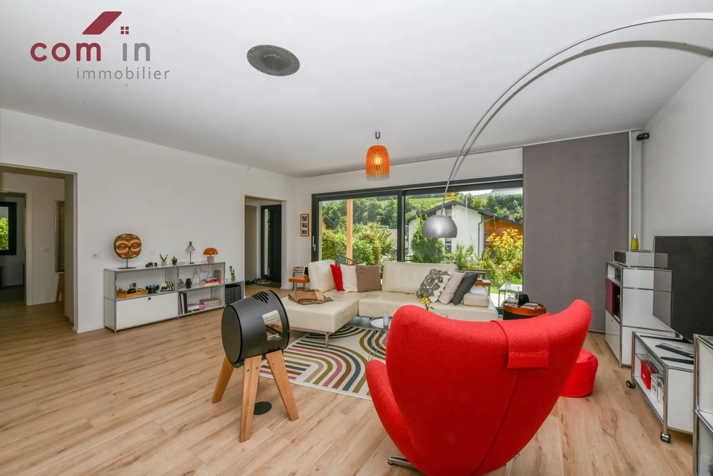 GRIMISUAT, 6-Zimmer-Villa, 2023 renoviert, sonnendurchflutet - Garten mit Bäumen - Foto 8 von 25