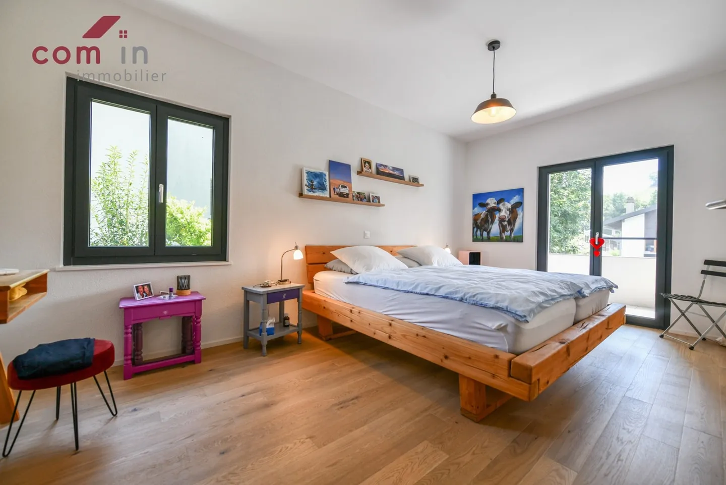 GRIMISUAT, 6-Zimmer-Villa, 2023 renoviert, sonnendurchflutet - Garten mit Bäumen - Foto 10 von 25