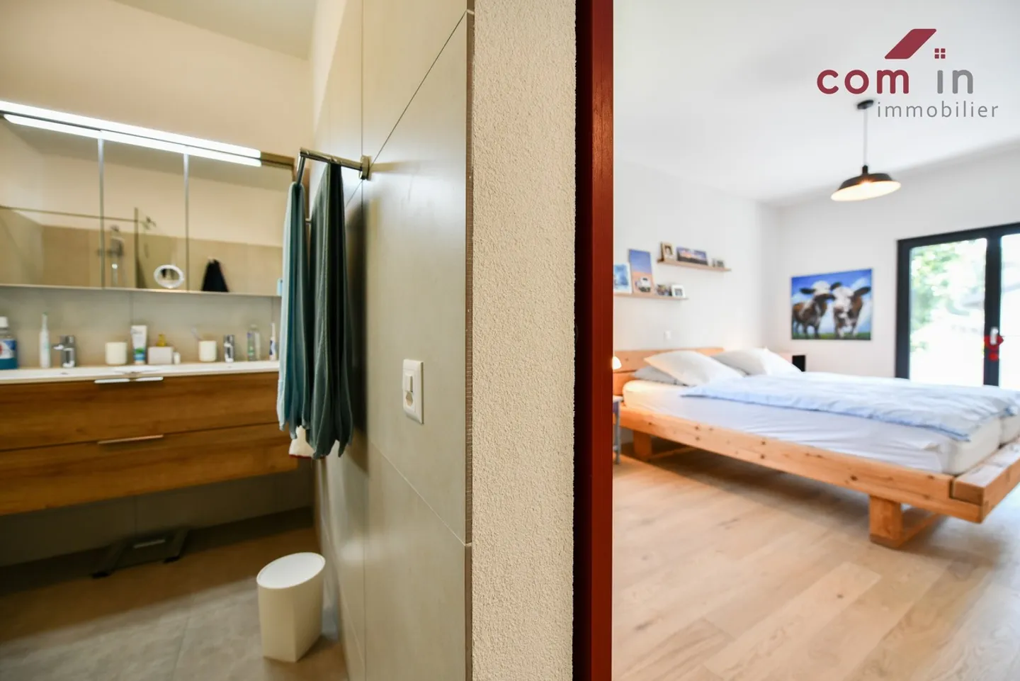 GRIMISUAT, 6-Zimmer-Villa, 2023 renoviert, sonnendurchflutet - Garten mit Bäumen - Foto 11 von 25