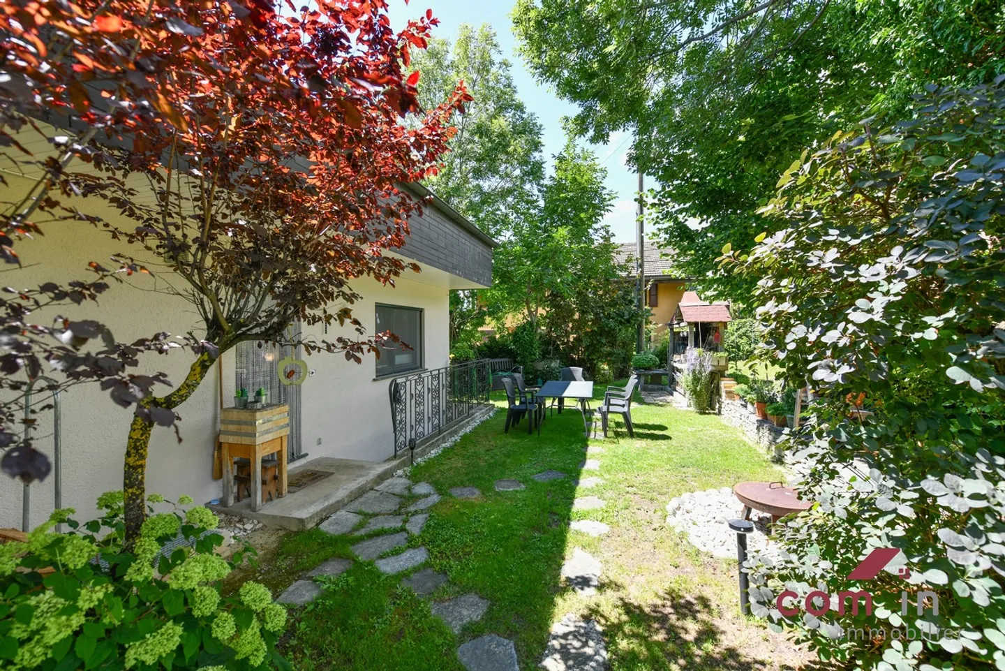 GRIMISUAT, 6-Zimmer-Villa, 2023 renoviert, sonnendurchflutet - Garten mit Bäumen - Foto 24 von 25