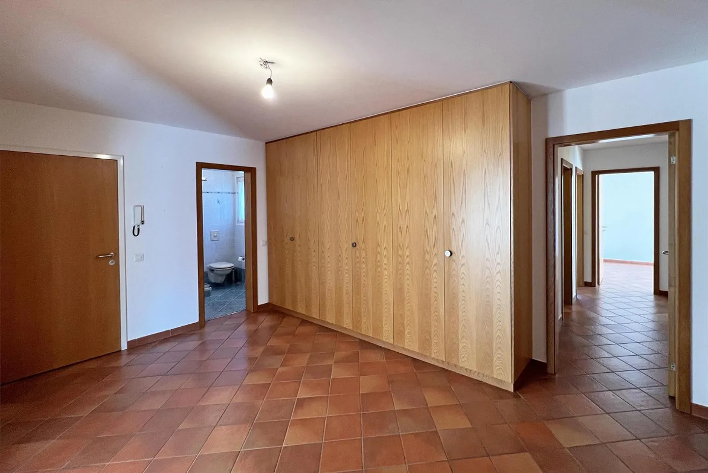 SPAZIOSO ATTICO 4.5 LOC. CON TERRAZZA A PONTE CAPRIASCA - Foto 9 di 13