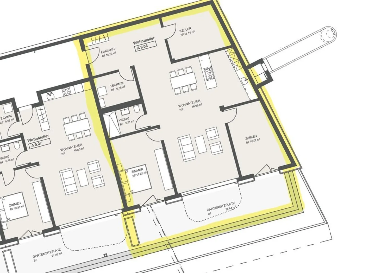 Appartement moderne et spacieux à Läufelfingen - Photo 9 sur 9