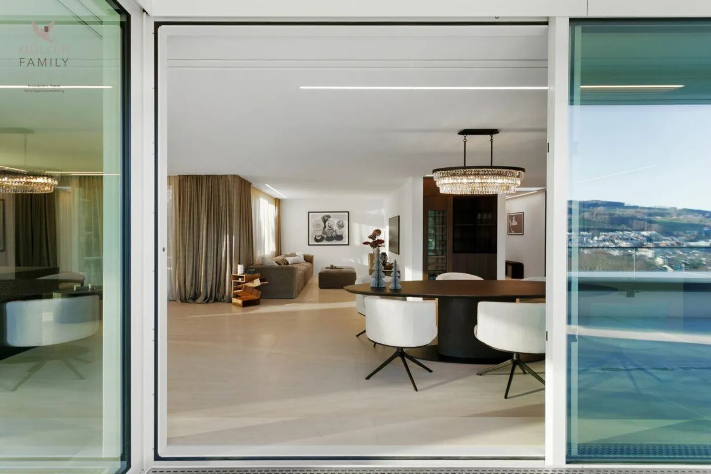 The Rosenberg Penthouse - an architectural luxury unique above the rooftops of St. Gallen - Photo 8 of 13