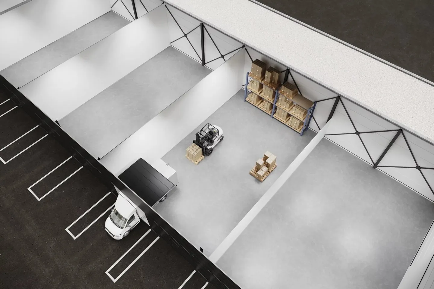 FOR RENT? INDUSTRIAL SPACES & STORAGE BOXES IN SIERRE - Photo 2 of 5