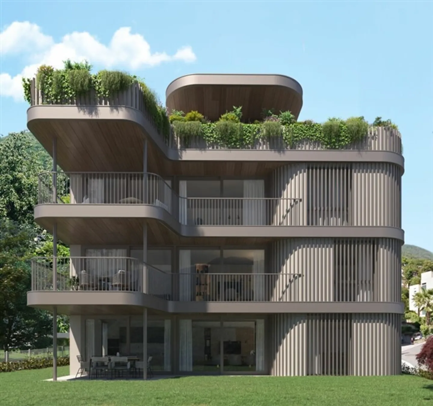 À VENDRE À MINUSIO - APPARTEMENT DE 3,5 CHAMBRES DANS UN NOUVEAU BÂTIMENT - Photo 4 sur 7