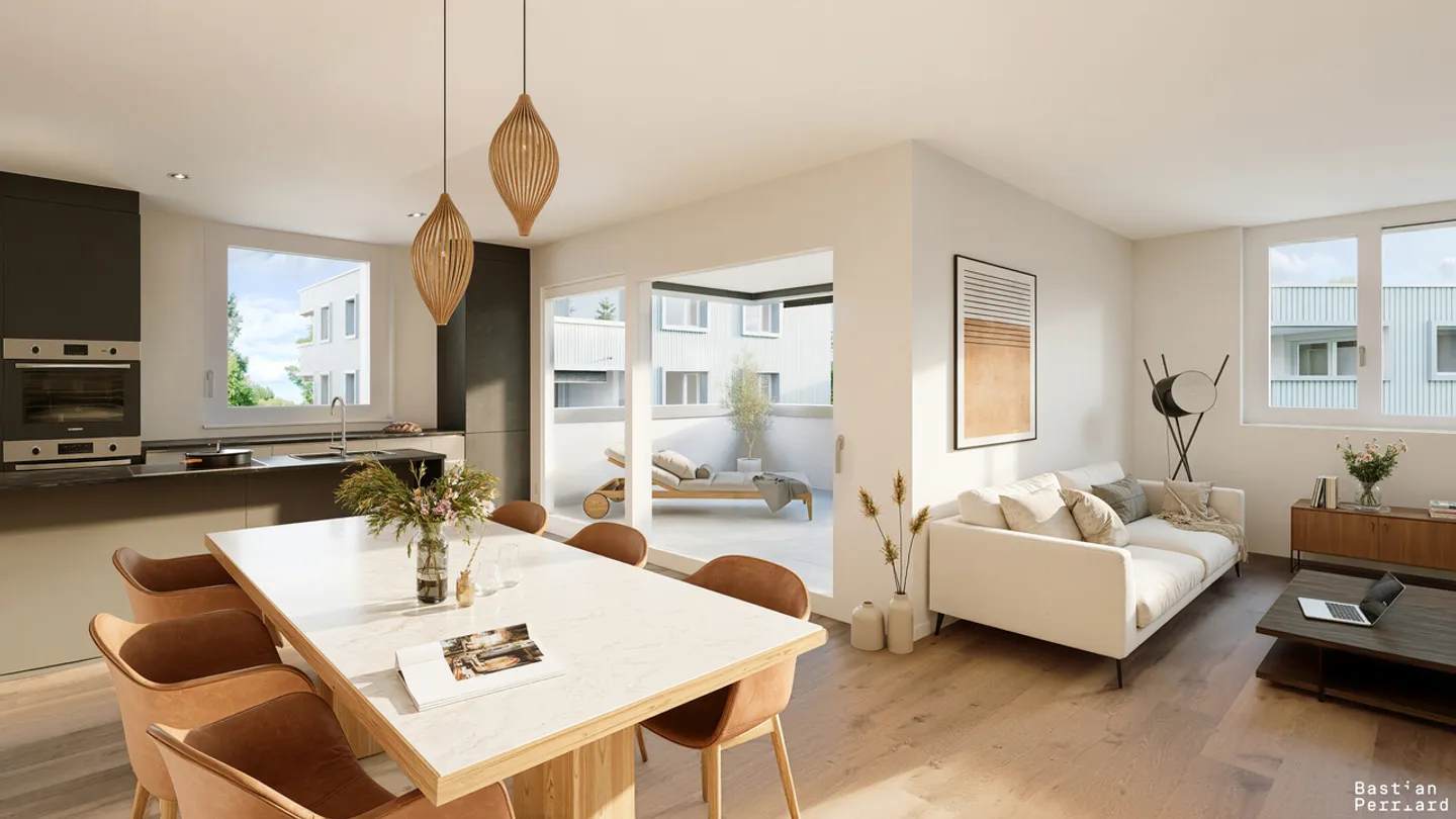 Piccolo edificio con 6 appartamenti nella natura, vicino alla stazione ferroviaria - Foto 1 di 4