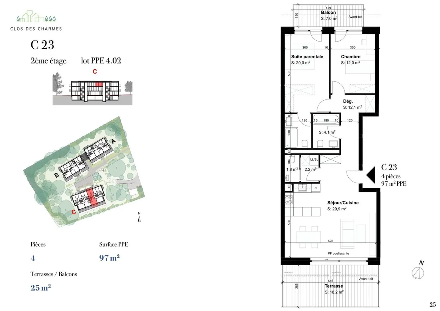 Promotion LE CLOS DES CHARMES  | 4 rooms C23 - Photo 7 of 12