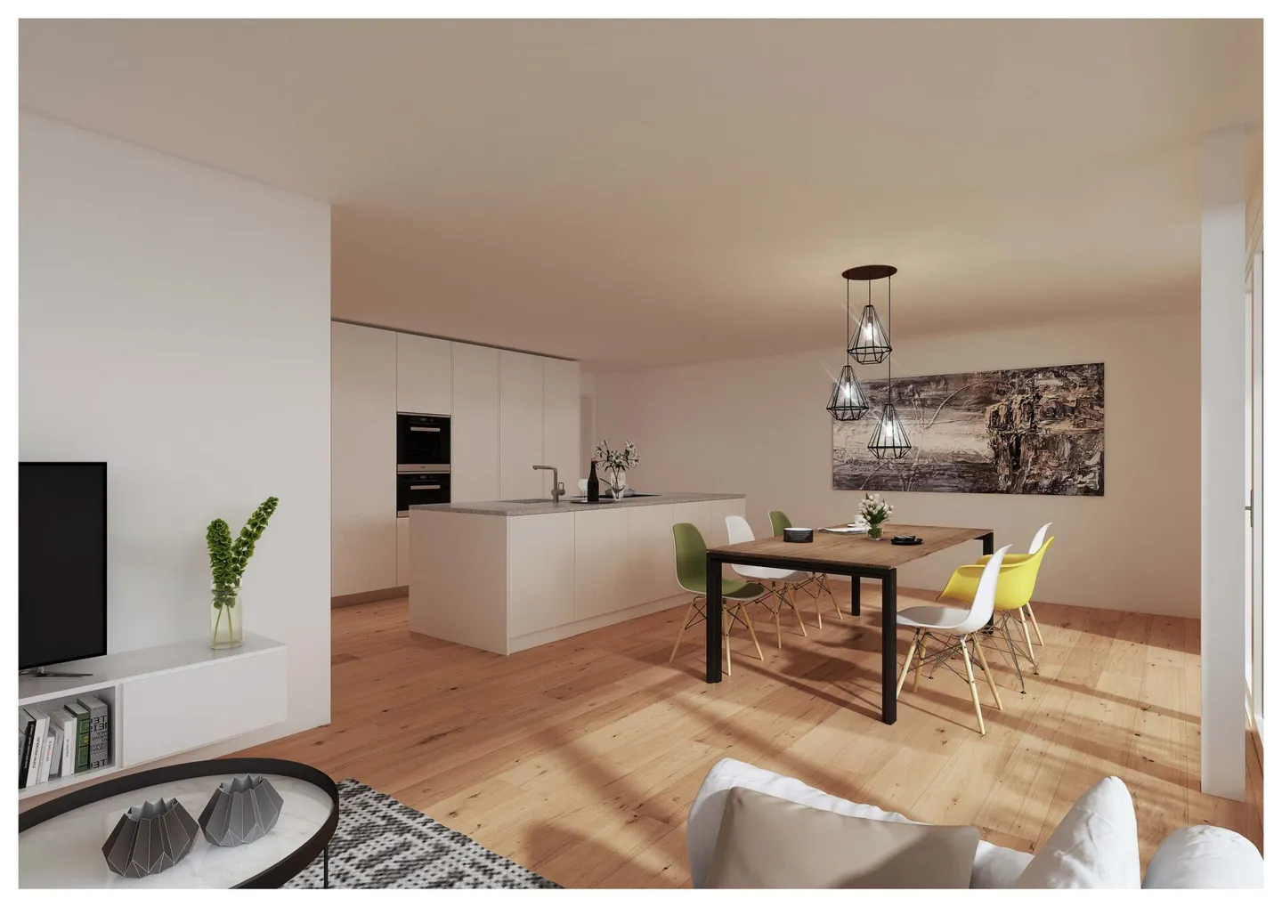 Nuovo appartamento giardino 4,5 locali con vista mozzafiato - Foto 2 di 4