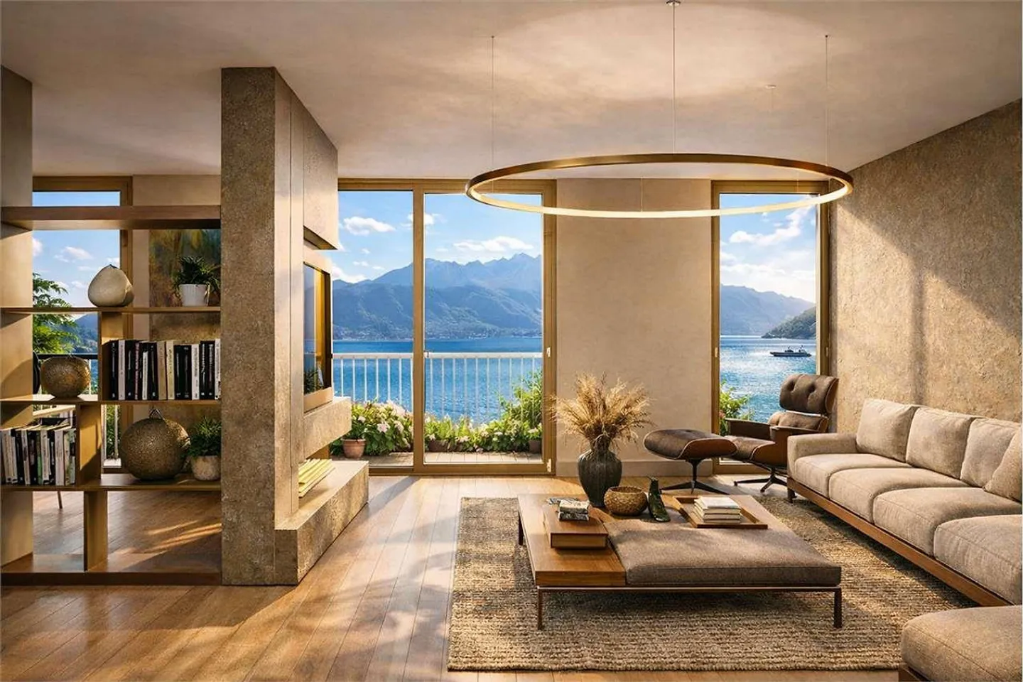 Wonderful Lakefront Duplex in Melide - Photo 1 of 13