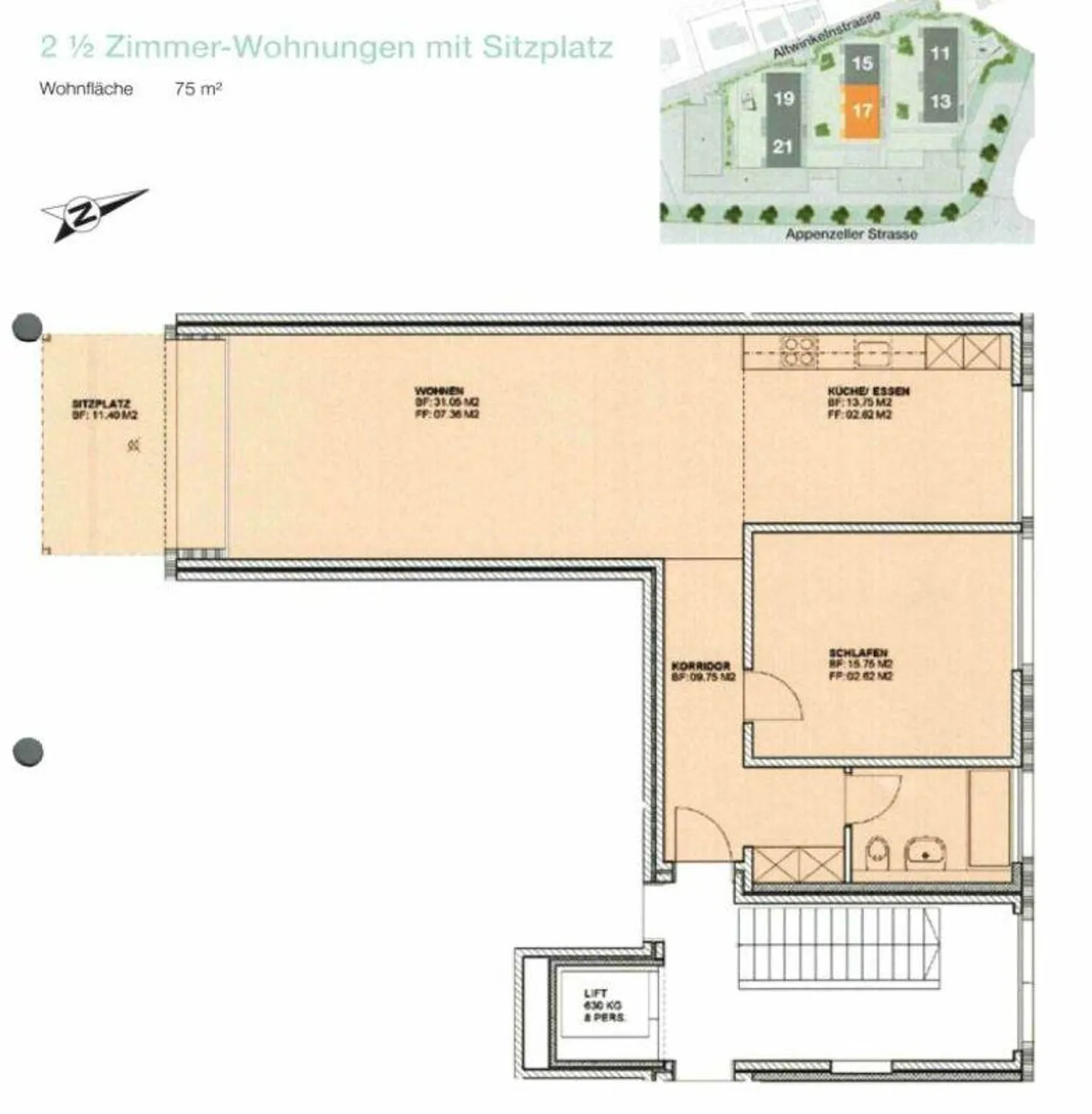 Charmante Wohnung in St. Gallen - Foto 7 von 8